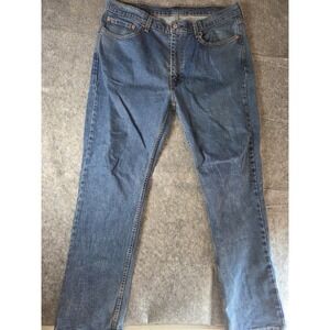 Levi 514 Jeans Men's 38x32 Straight Leg Blue Denim